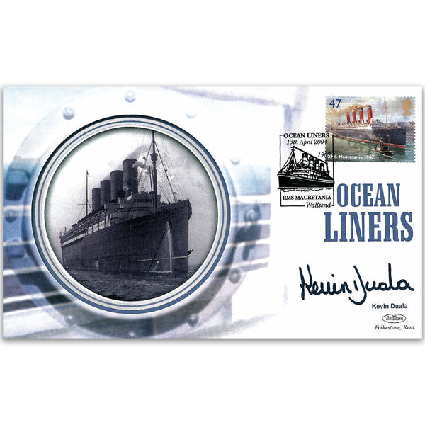 2004 Ocean Liners - Signed by Kevin Duala