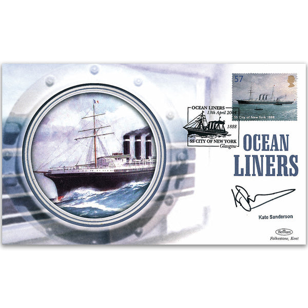 2004 Ocean Liners - Signed by Kate Sanderson