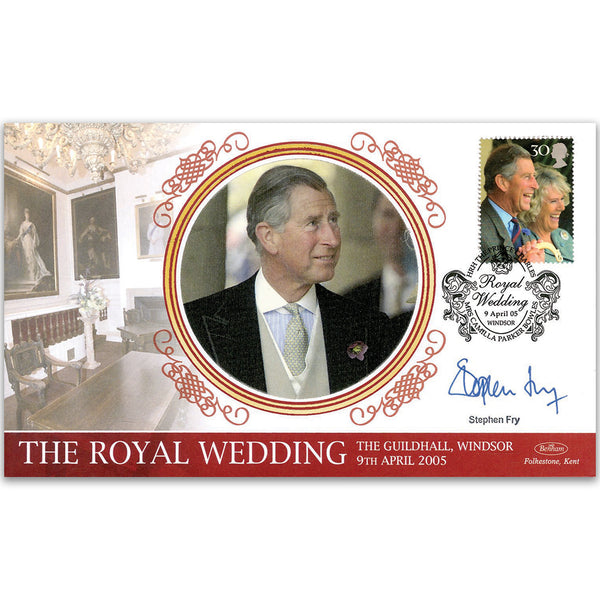 2005 Royal Wedding - Signed by Stephen Fry