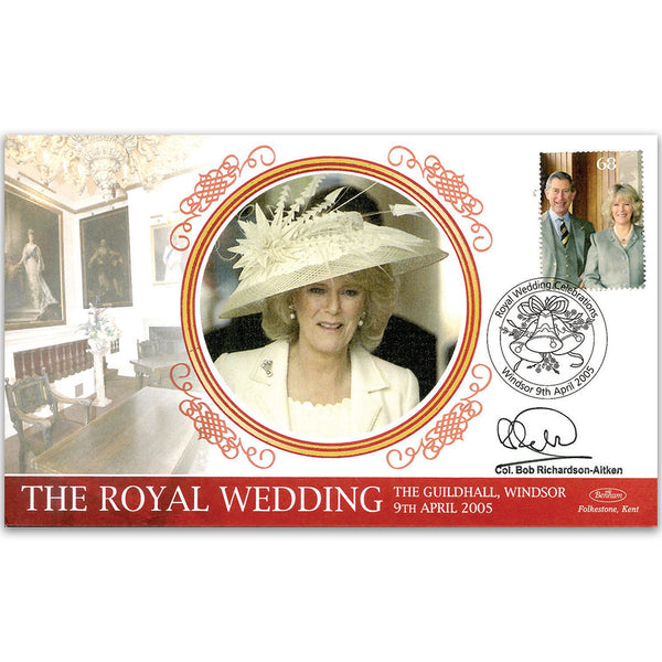 2005 Royal Wedding - Signed by Colonel Bob Richardson-Aitken