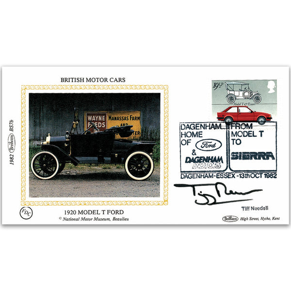 1982 British Motor Industry - Signed by Tiff Needell