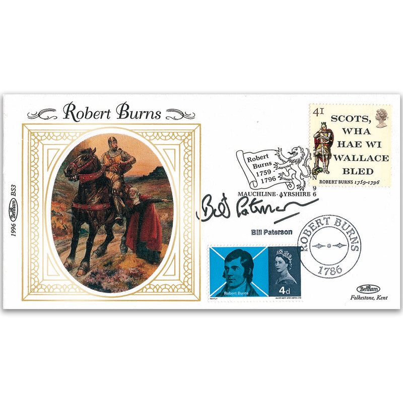 1996 Burns 200th - Signed by Bill Paterson