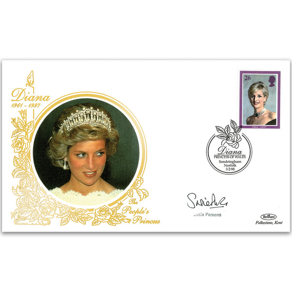 1998 Princess Diana - Signed by Susie Parsons