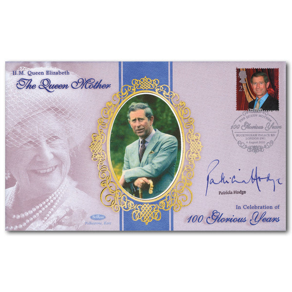 2000 Queen Mother's 100th - Signed by Patricia Hodge
