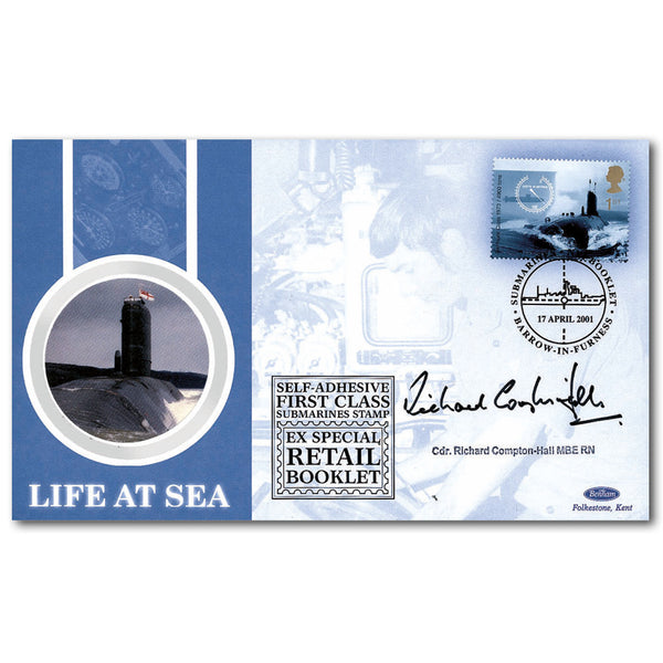 2001 Submarine Retail Booklet - Signed by Cdr. R. Compton-Hall MBE