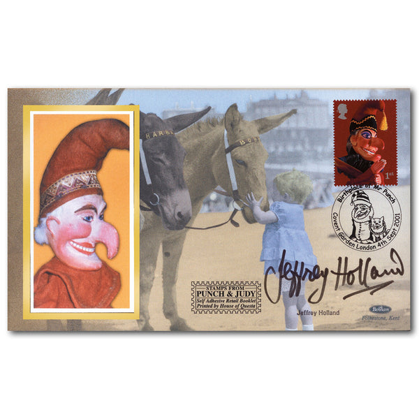 2001 Punch and Judy Retail Booklet - Signed by Jeffrey Holland