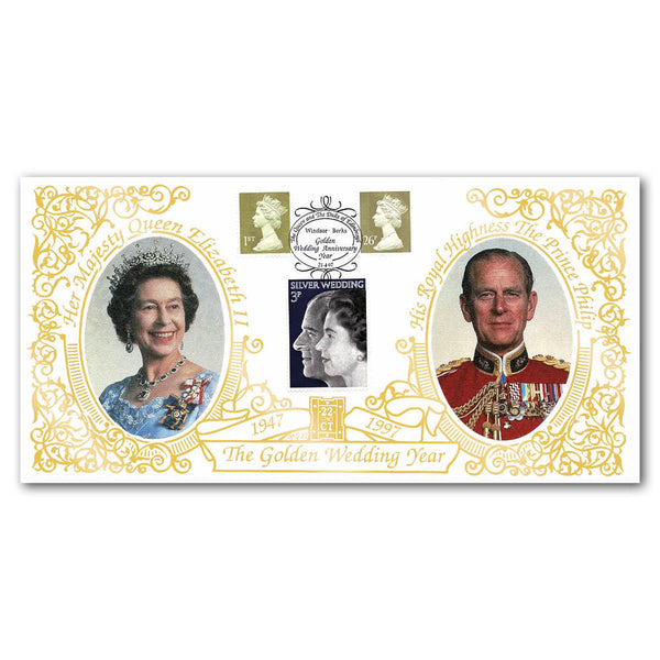1997 Royal Golden Wedding Year Special Gold Cover - Windsor, Berks