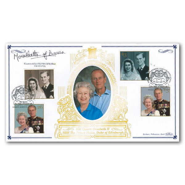 1997 Royal Golden Wedding Special Gold Cover - Windsor - Signed by Countess Mountbatten of Burma