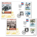 2007 Falklands 25th Special Gold Pair