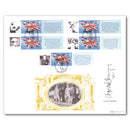 2008 London Games Special Gold Cover - Signed by Ross Edgar