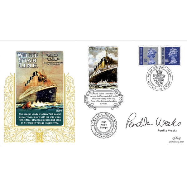 2010 Special Delivery - Special Gold Cover - Signed by Perdita Weeks