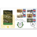 2015 Post Office Rifles Comm. Sheet Special Gold - Cover 2 - Signed by Charles Messenger