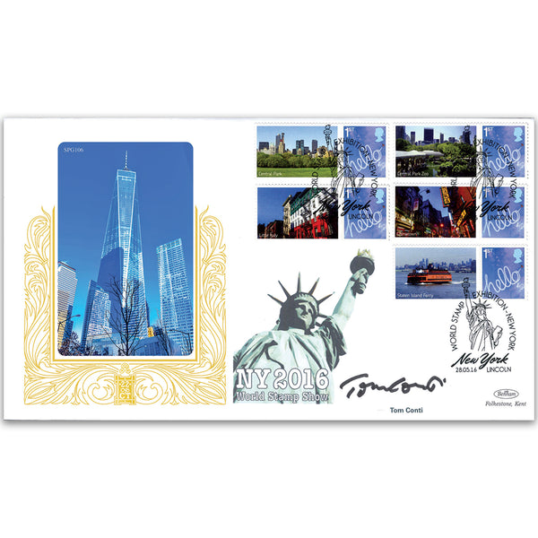 2016 New York Exhibition Special Gold Cvr 1 Signed Tom Conti