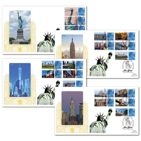 2016 New York Exhibition Special Gold - Set of 4