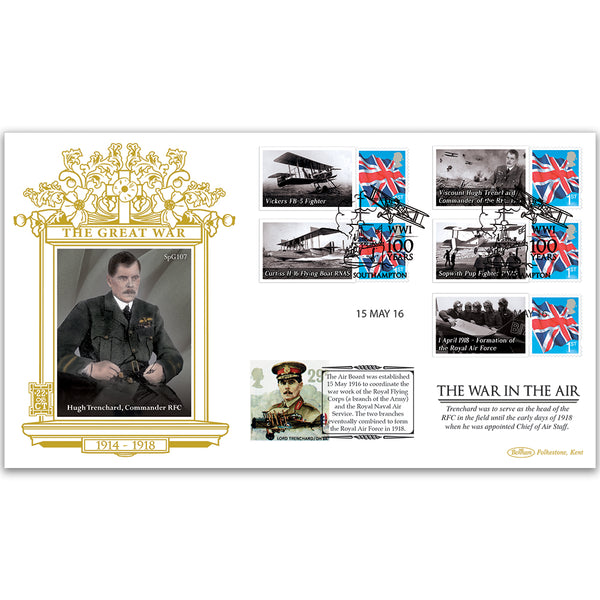 2016 WW1 Special Gold Cover - 'The War in the Air'