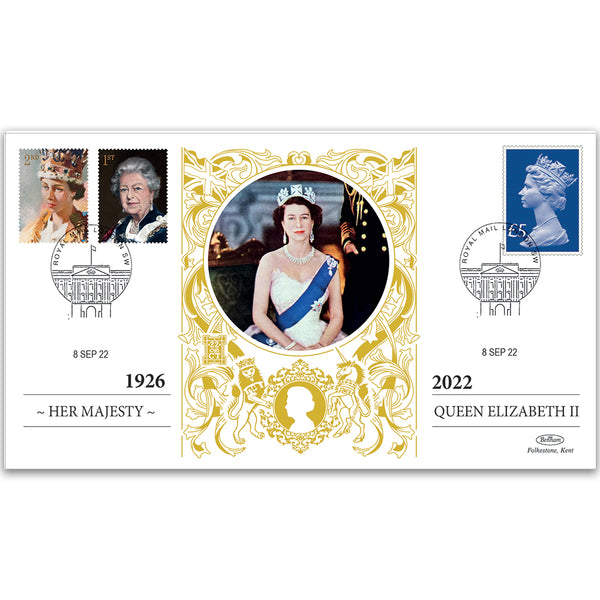 HM Queen Elizabeth II In Memoriam Special Gold Cover