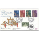 2000 Queens' Stamps Cameo Coronation Official Dbld - Signed Jeffrey Matthews