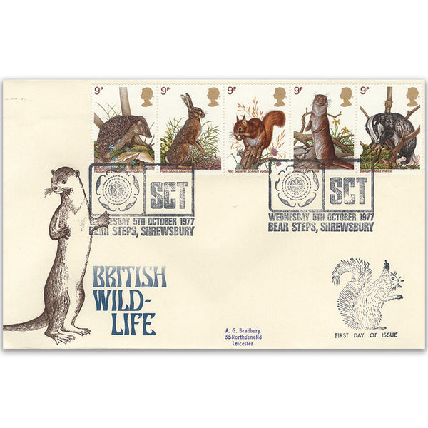 1977 British Wildlife - Bear Steps