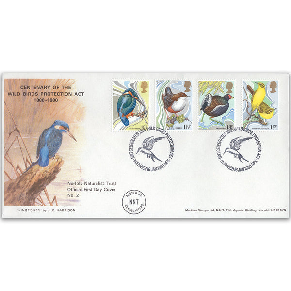 1980 Birds Protection Act Centenary - Norfolk Naturalist Trust Official