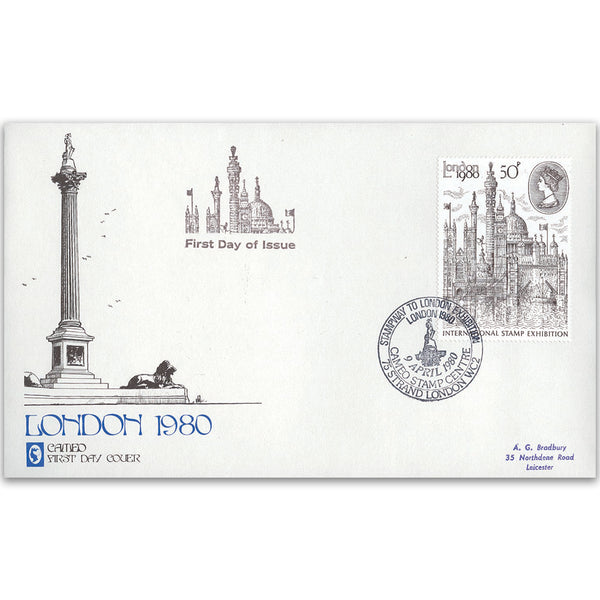 1980 London Stamp Exhibition, Cameo Official