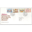 1981 Folklore R.M. cover, Bureau, Edinburgh h/s