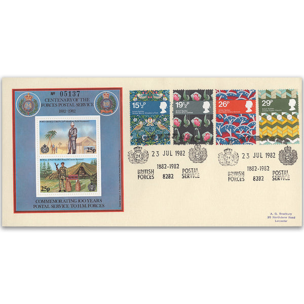 1982 British Textiles - BFPS Centenary Official