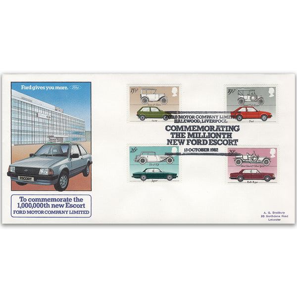 1982 British Motor Industry - Millionth Ford Escort Official