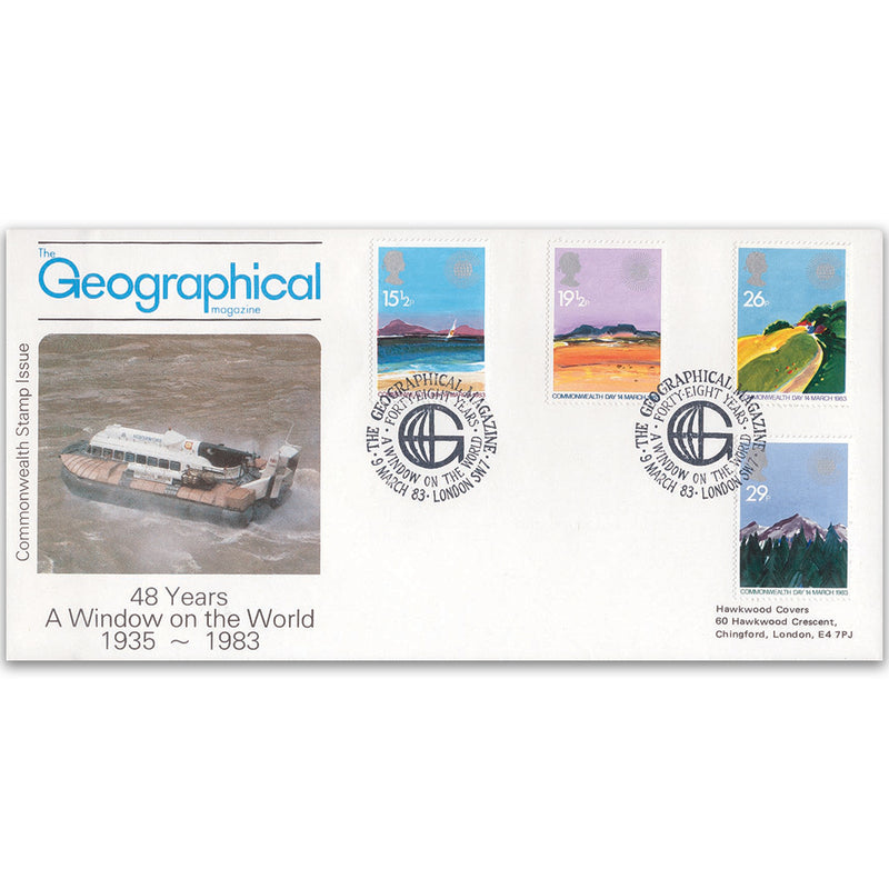 1983 Commonwealth Day - Geographical Magazine Official