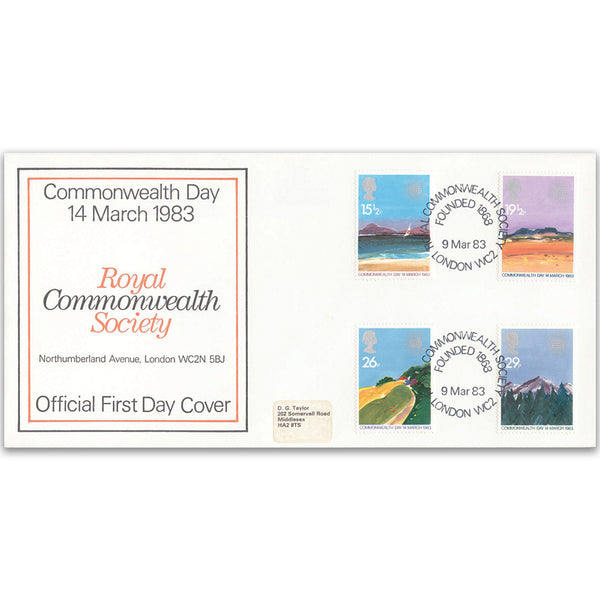 1983 Commonwealth Day - Royal Commonwealth Society Official
