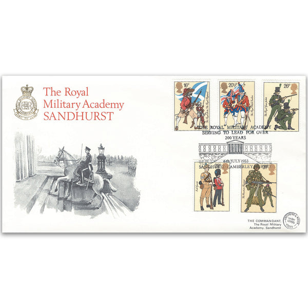 1983 British Army Uniforms - Royal Military Academy Sandhurst Official