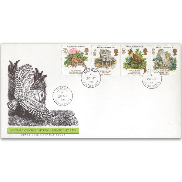 1986 Nature Conservation - Royal Mail FDC - Selborne CDS