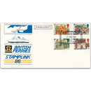 1986 Medieval Life Stamplink Official