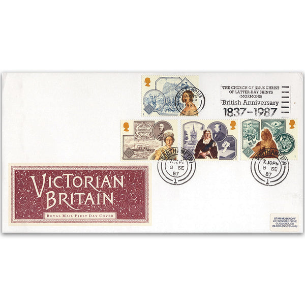 1987 Queen Victoria - Mormons Slogan