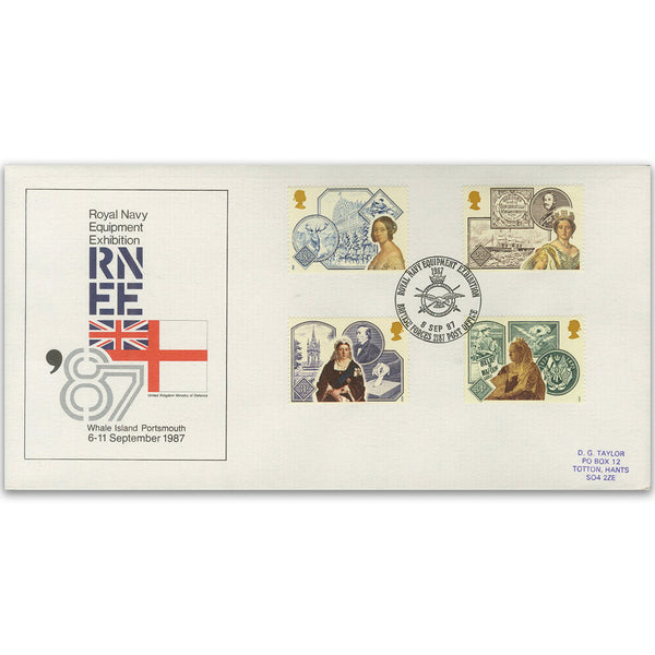 1987 Queen Victoria R.N.E.E. official