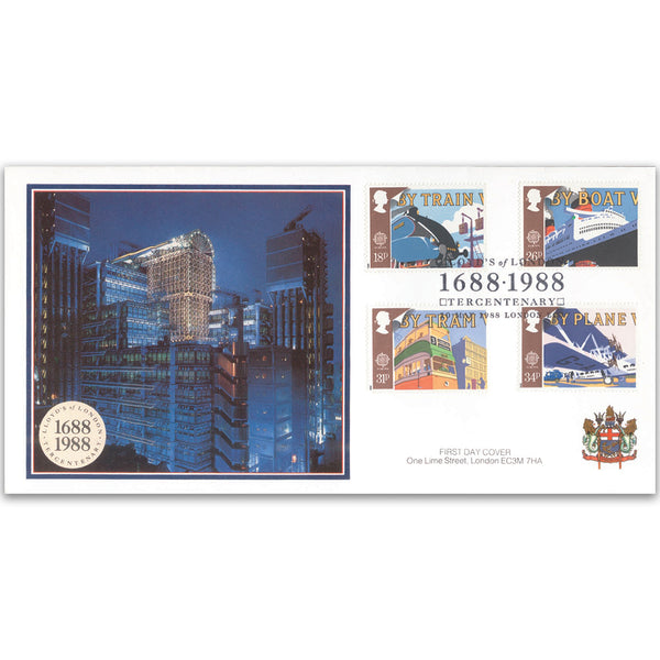 1988 Europa: Transport and Mail Services - Lloyd's of London Covercraft Official