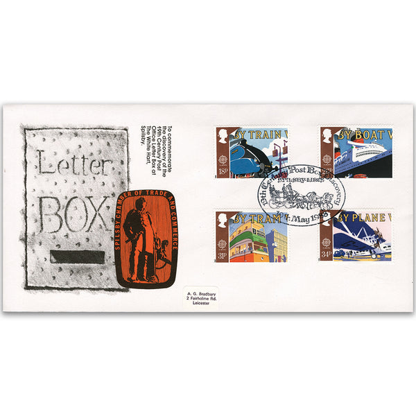 1988 Europa: Transport and Mail Services - Letter Box Discovery - Spilsby Official
