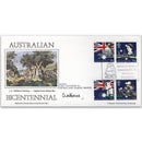 1988 Aus. bicentenary - Cook Museum official sig Crathorne