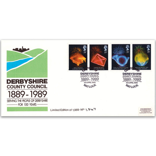 1989 General Anniversaries - Derbyshire County Council 100th official