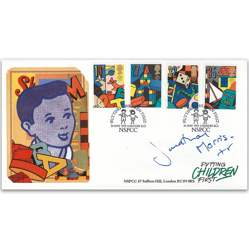 1989 Toys and Games N.S.P.C.C. Official - Signed Johnny Morris