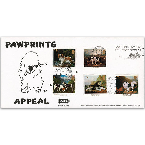 1991 Dogs. R.S.P.C.A. Pawprints Appeal Official
