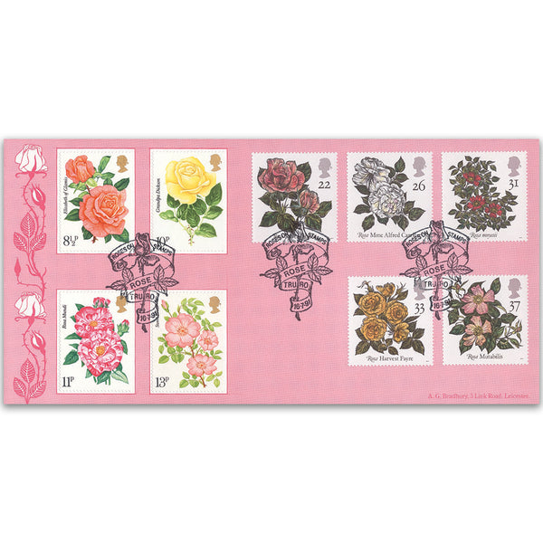 1991 Roses - Roses on Stamps Official
