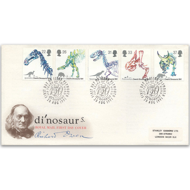 1991 Dinosaurs R.M. cover, Plymouth h/s
