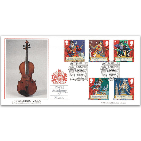 1992 Gilbert & Sullivan, Royal Academy of Music Official