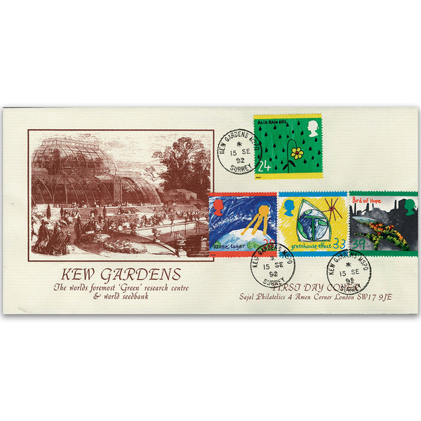 1992 Green Issue - Kew Gardens CDS