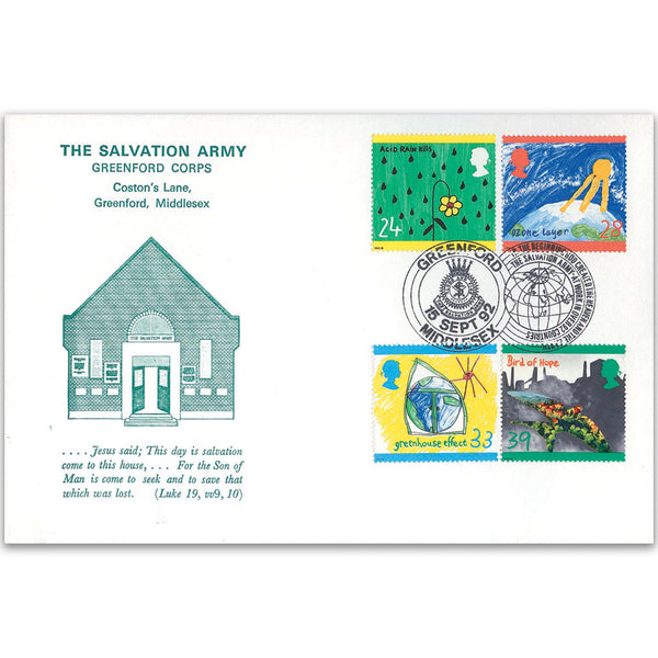 1992 Protection of the Environment - Salvation Army, Greenford Corps Official