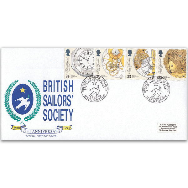 1993 Marine Timekeepers - British Sailors' Society Official