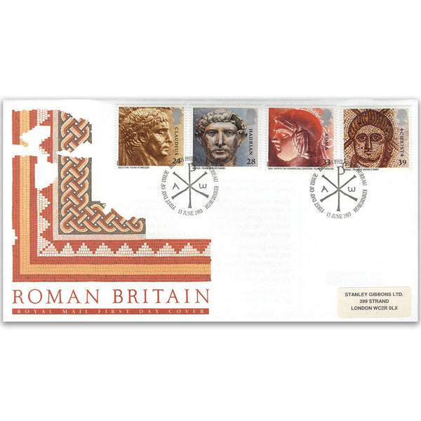 1993 Roman Britain - Royal Mail FDC - Edinburgh