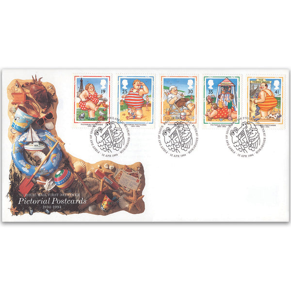 1994 Pictorial Postcards Royal Mail Cover, Bureau, Edinburgh h/s