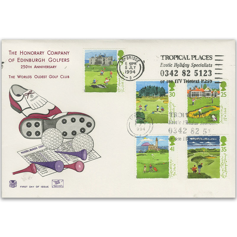 1994 Golf - Tonbridge CDS - Tropical Places Slogan