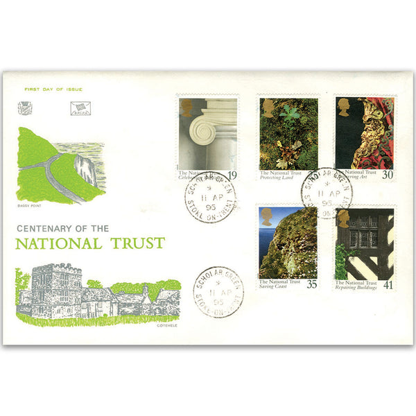 1995 National Trust 100th - Scholar Green CDS
